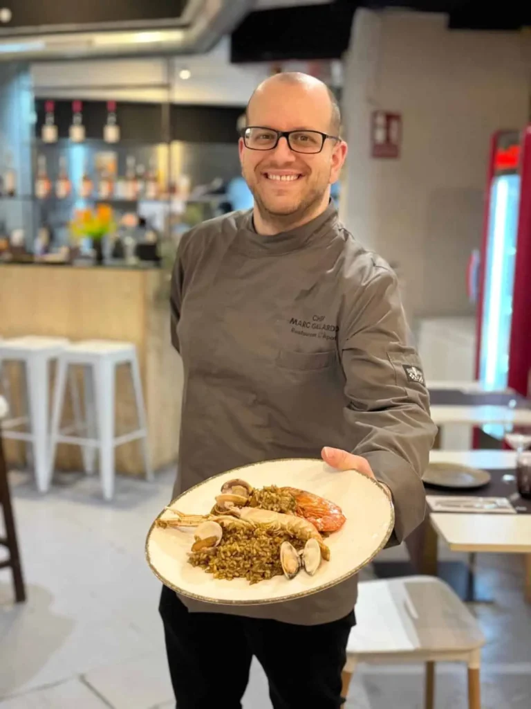 restaurante en el prat y su chef